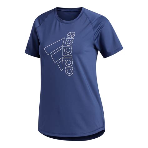 adidas shirt dames donkerblauw|Blauwe adidas Shirts voor dames kopen .